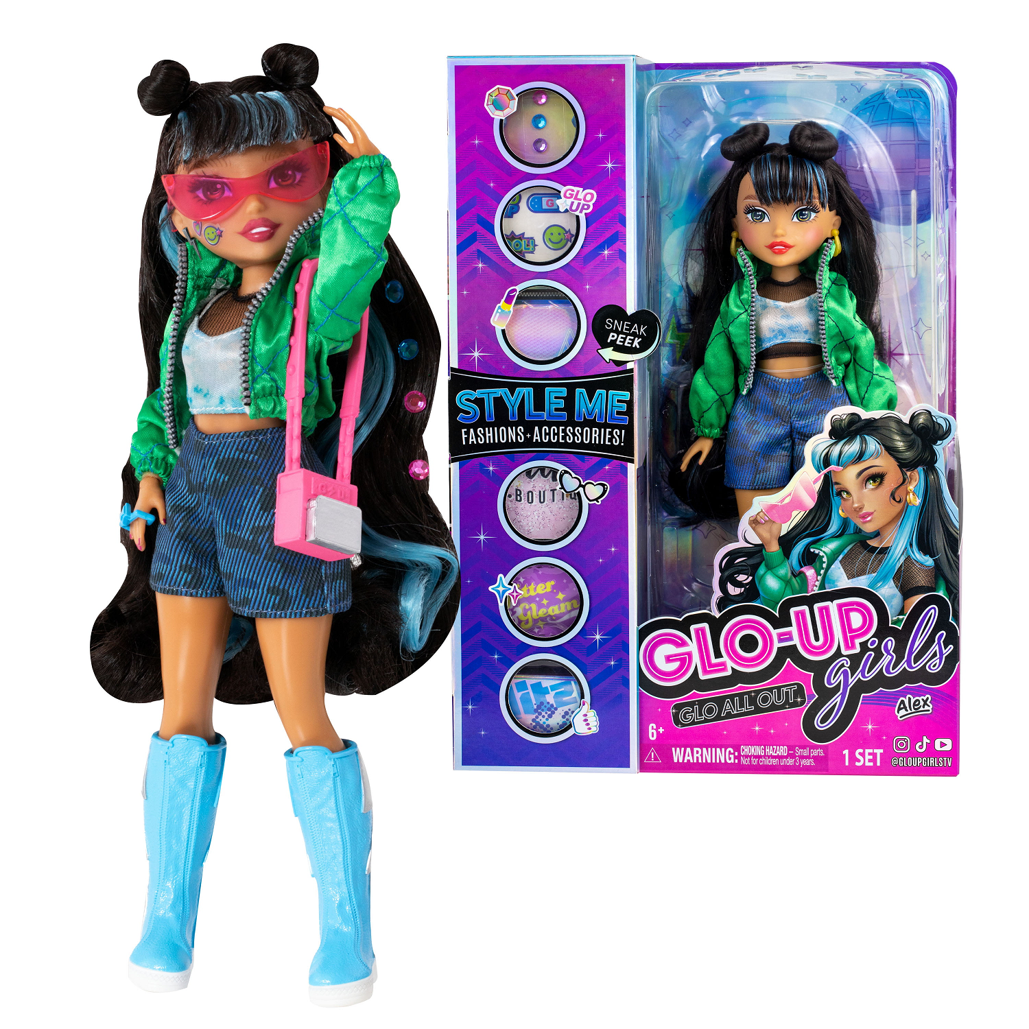 Кукла Glo-Up Girls Алекс FAR83013