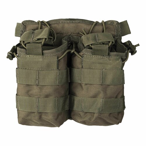 Подсумок Magazine Pouch Open Top Double olive tactical open top double magazine pouch rifle cartridge clip pouch hunting accessories paintball airsoft pouch military magazine