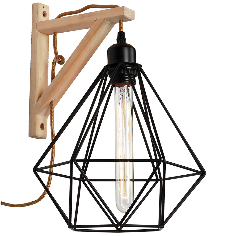 фото Подвес настенный HIPER H144-1 1*E27*60Вт BLACK