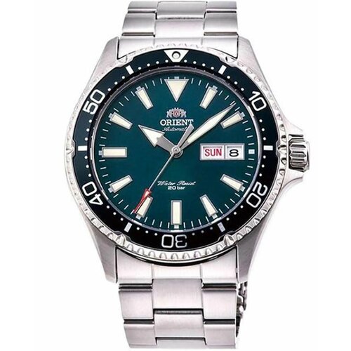 Наручные часы ORIENT RA-AA0004E19B, зеленый, серебряный orient diving sport automatic ra aa0008b19b