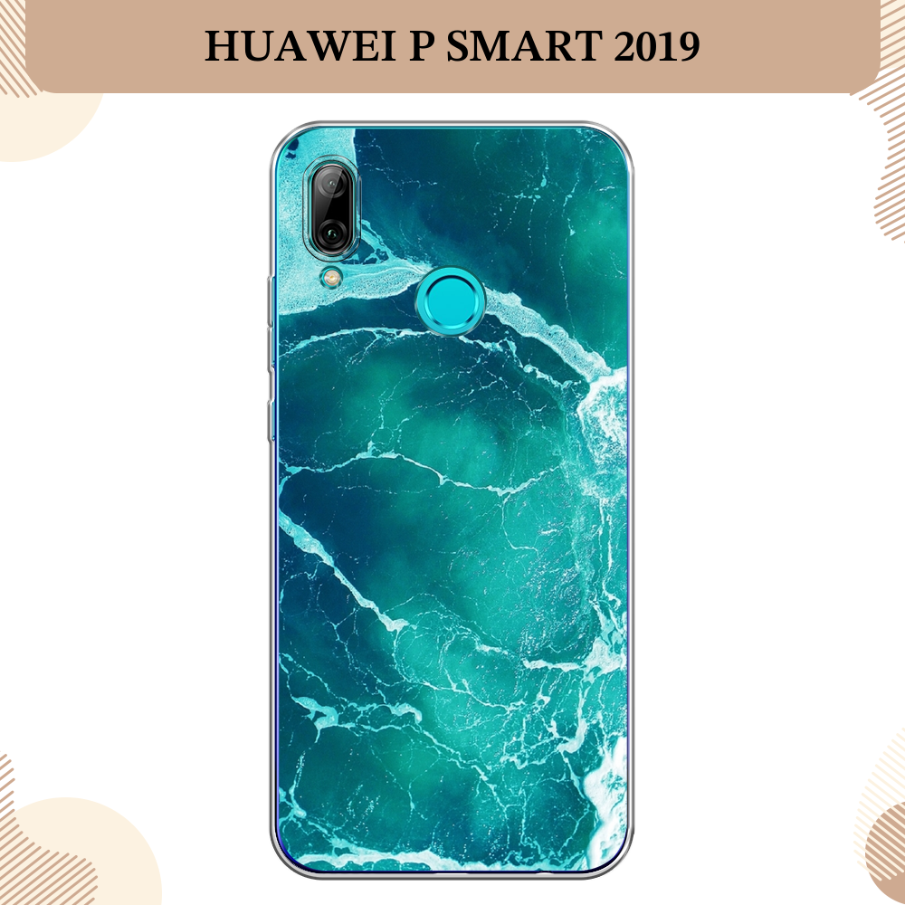 Силиконовый чехол "Изумрудный океан" на Huawei P Smart 2019/Honor 10 Lite / Хуавей П Смарт 2019