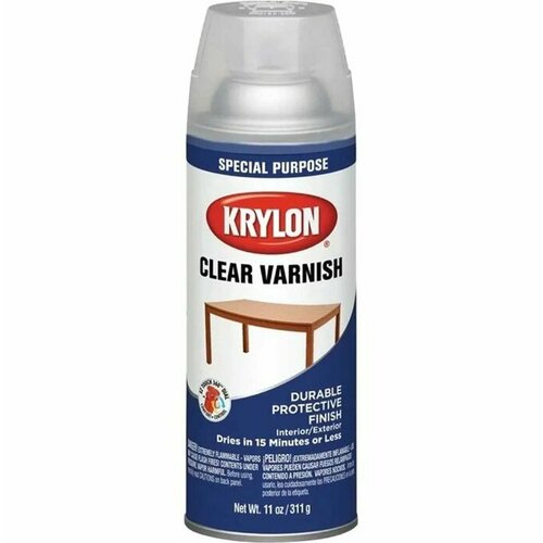 фото Лак защитный глянцевый - krylon®clear varnish glossy 7001