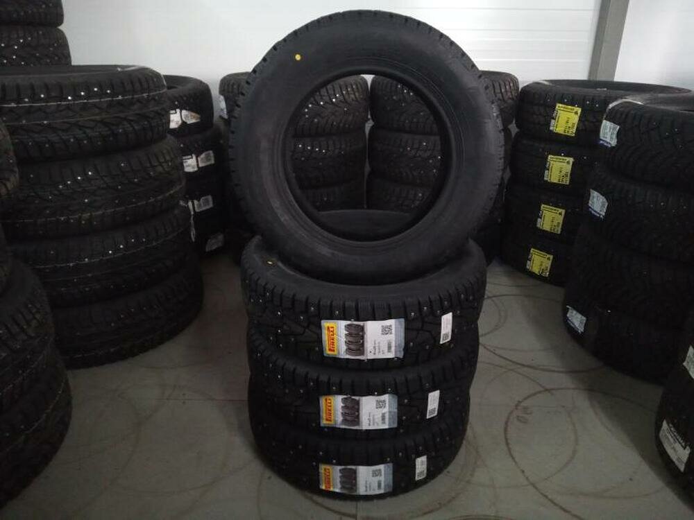 Шина Pirelli Winter Ice Zero 215/55 R18 99T шип - фото №19