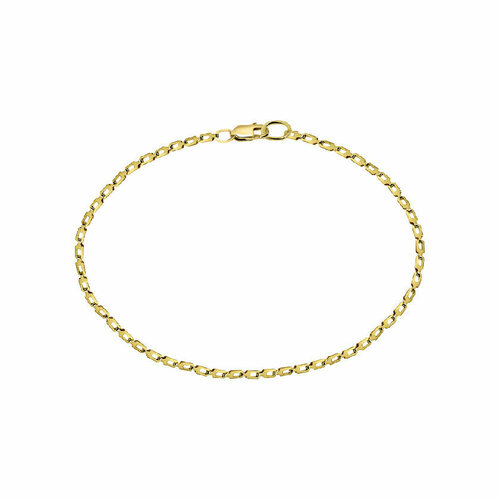 Браслет, желтое золото, 585 проба, золотистый, желтый