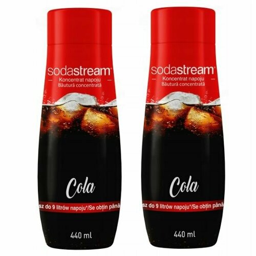 Сироп-концентрат SodaStream Cola 440 мл 2 шт