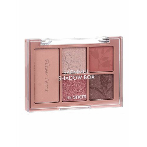 Тени для век Saemmul Eye Shadow Box Flower Letter the SAEM