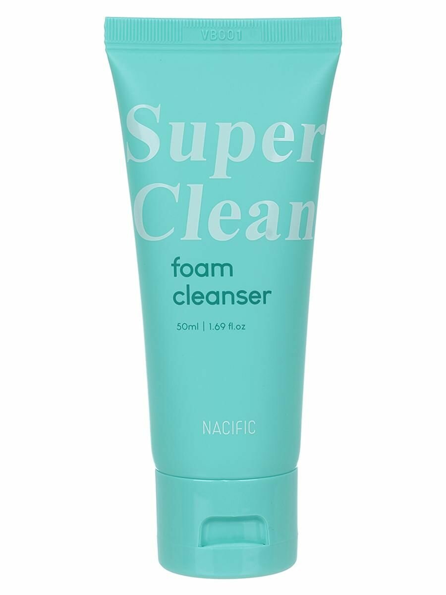 Пенка для лица для глубокого очищения 50 мл, SUPER CLEAN FOAM CLEANSER, Nacific