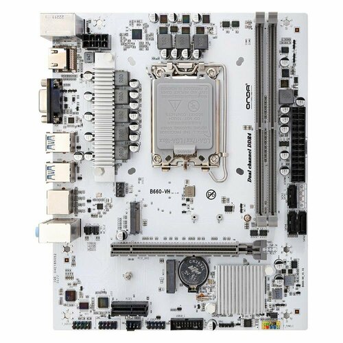 Материнская плата ONDA B660-VH-W, LGA 1700, DDR4