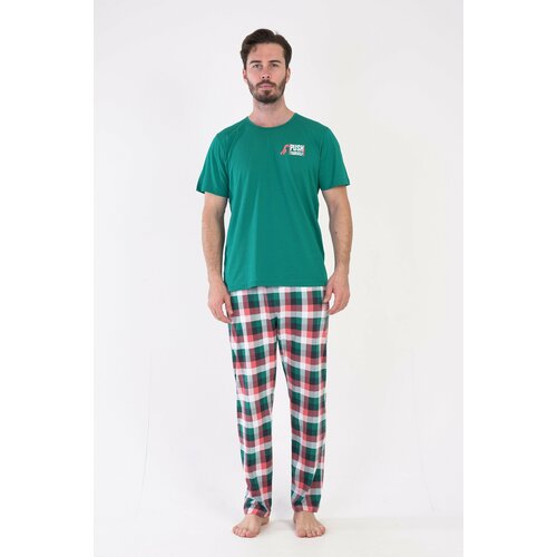 Пижама Vienetta, размер XL, зеленый пижама vienetta лонгслив брюки карманы размер xl зеленый