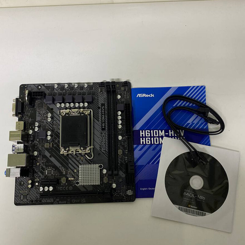 Материнская плата ASRock H610M-HVS уцененный