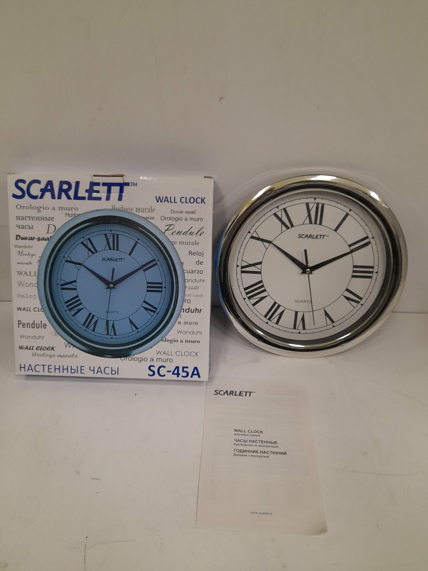 Scarlett Настенные часы SC-45А