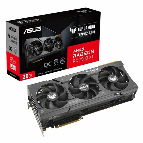 Видеокарта ASUS TUF-RX7900XT-O20G GAMING RX7900XT HDMI1 DP320G D6 10934000₽