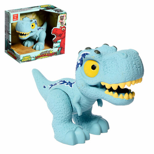 игрушка kiddieplay фигурка динозавра дино цап 3 шт Фигурка динозавра Дино-мир, цвет микс 1 шт