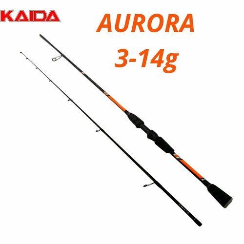 Удилище штекерное Спиннинг KAIDA Aurora Test: 3-14гр. 198см удилище штекерное спиннинг kaida aurora test 3 14гр 240см