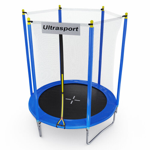 Батут DFC ULTRASPORT 6 ft с защитной сеткой батут с сеткой dfc ultrasport 10 футов