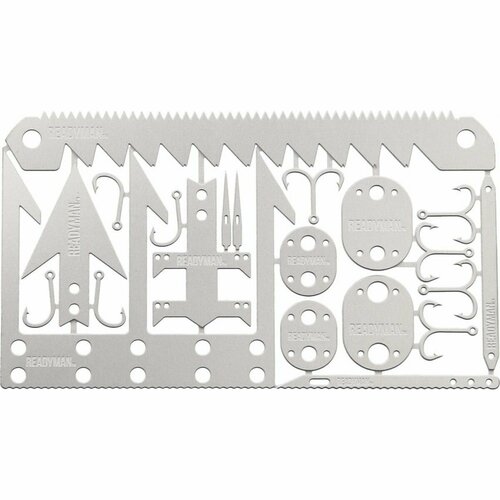 фото Карточка для выживания readyman wilderness survival