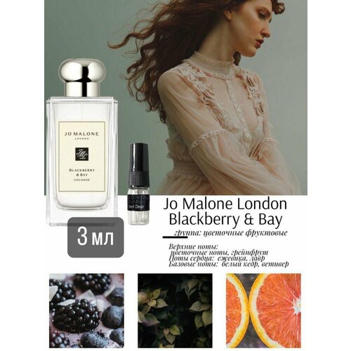 Духи по мотивам селективного аромата Jo Malone Blackberry Bay 3 мл духи по мотивам blackberry