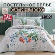 Постельное белье Евро Сатин Люкс TAC Elegance Aden, Наволочки 50х70