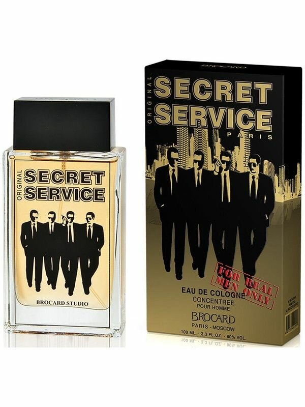 Brocard Secret Service Original / Брокар Сикрет Сервис Ориджинал Одеколон мужской 100 мл