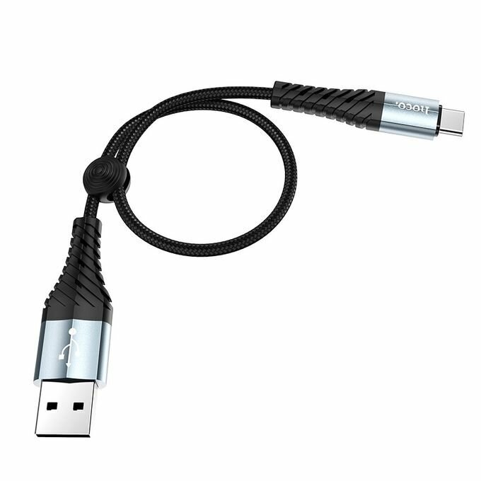 Кабель USB - Type-C HOCO X38 Cool, 0.25м, 2.1A