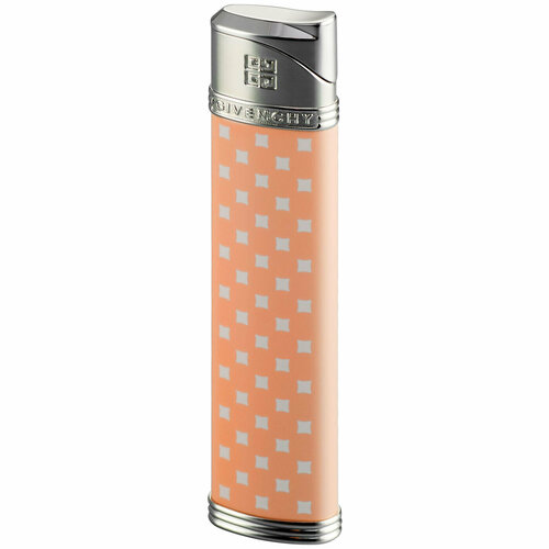 Зажигалка газовая GIVENCHY G28 Dia-Silver, Pink Lacquer, GV 2809 зажигалка пьезо с удлинителем игнито