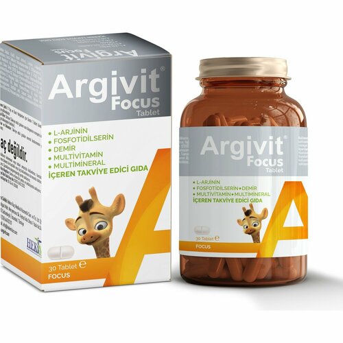 Argivit Focus 30 Tablet / Аргивит фокус для детей 30шт