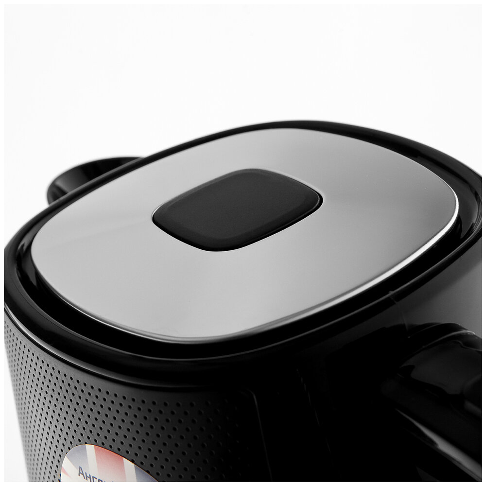 чайник BRAYER BR1072 2200Вт 1,7л пластик черный - фото №11