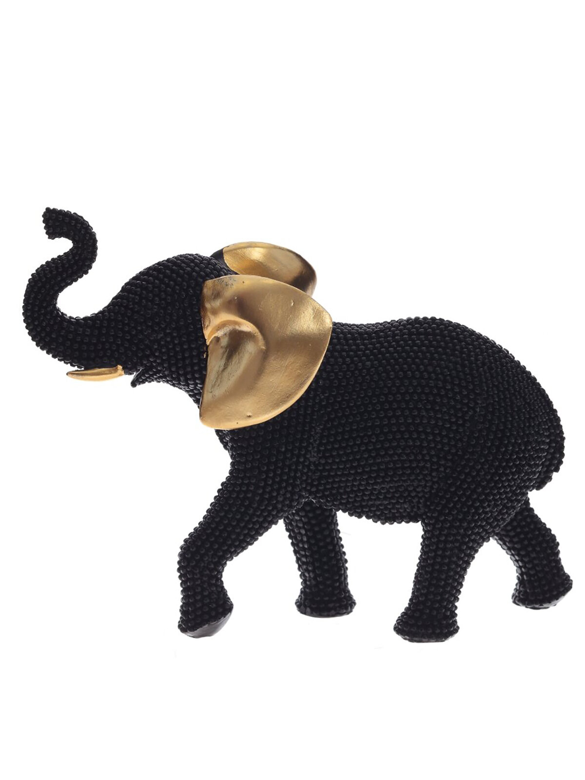 Фигурка декоративная Remecoclub Слон из полимера, 13x16x5,5 см