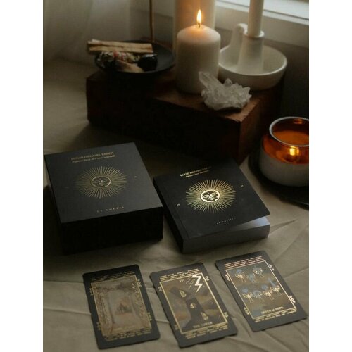 Таро Осознанные сновидения (Черное затмение, Издание IV)/ Lucid Dreams Beginners Tarot Deck (Black Eclipse, Edition IV)