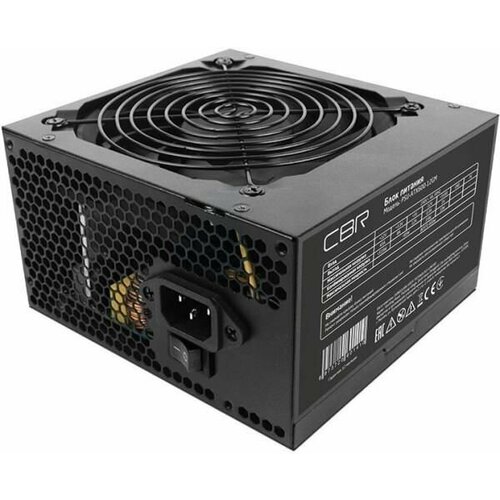 Блок питания ATX CBR PSU-ATX600-12GM черный блок питания psu atx 1800 90 plus platinum 1800w черный