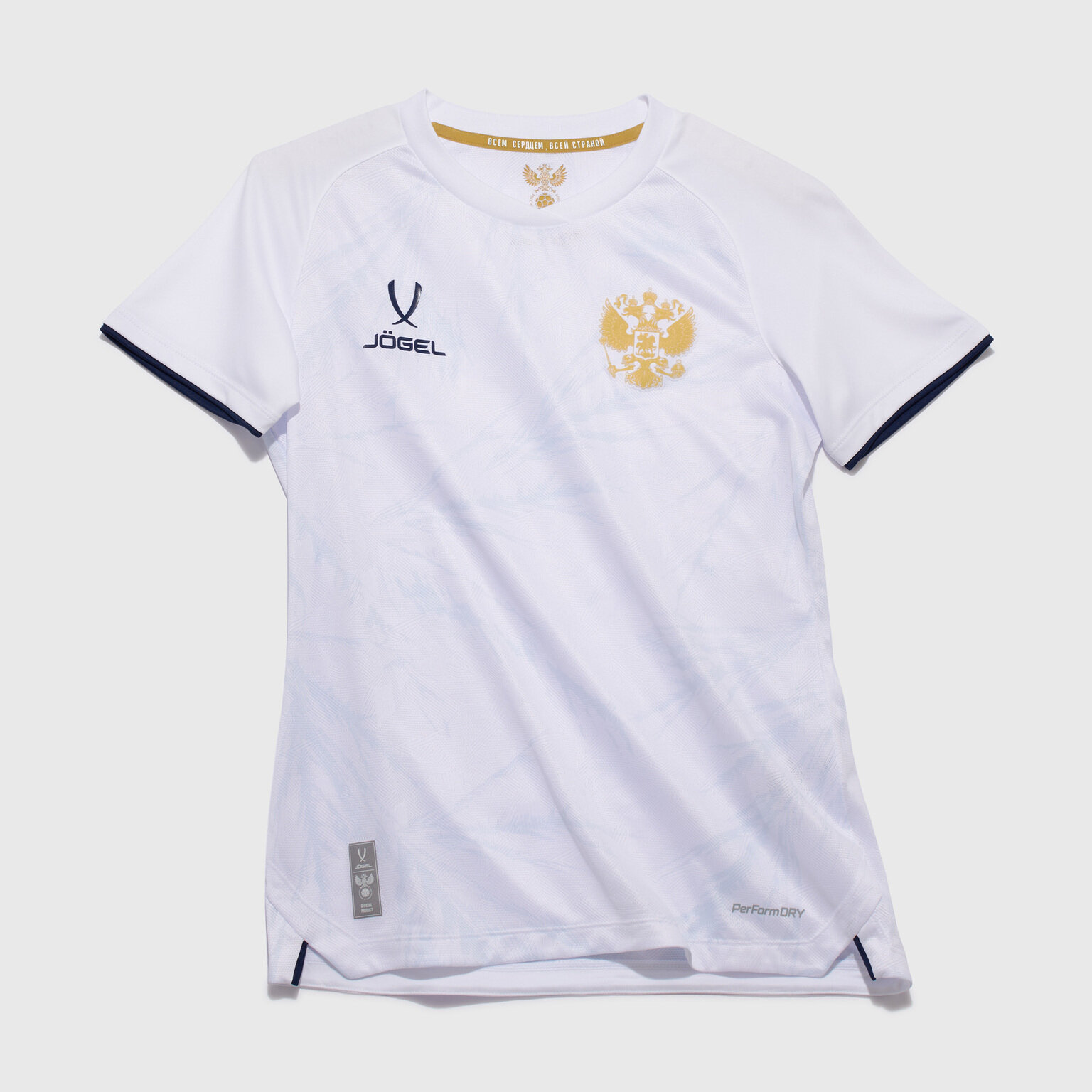 Футболка Jogel сборная России, размер M, белый