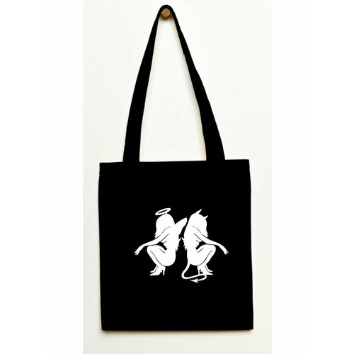 Сумка шоппер , черный