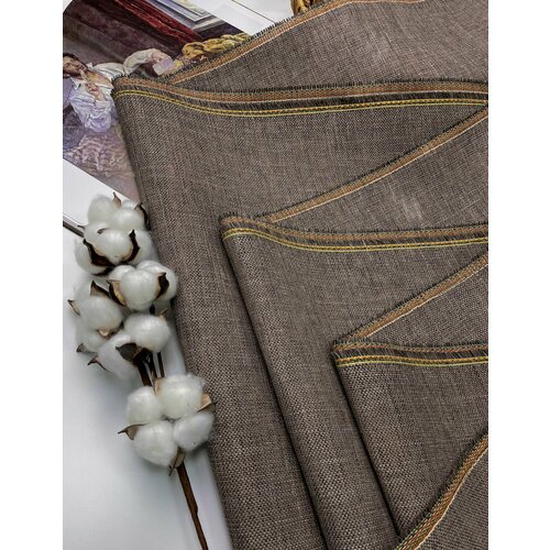 Ткань скатертная Рогожка / 3 п. м. / ширина 195 см / 340 г/м2