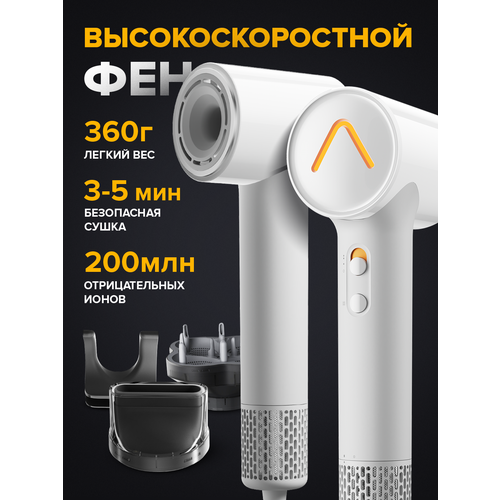 Скоростной фен для волос SOOCAS Nova 4 режима 999900₽