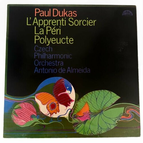 Виниловая пластинка Paul Dukas, Czech Philharmonic Orchestra, Antonio De Almeida - L'Apprenti Sorcier La Peri Polyeucte, LP paul dukas czech philharmonic orchestra antonio de almeida lapprenti sorcier la peri polyeucte винтажная виниловая пластинка lp винил