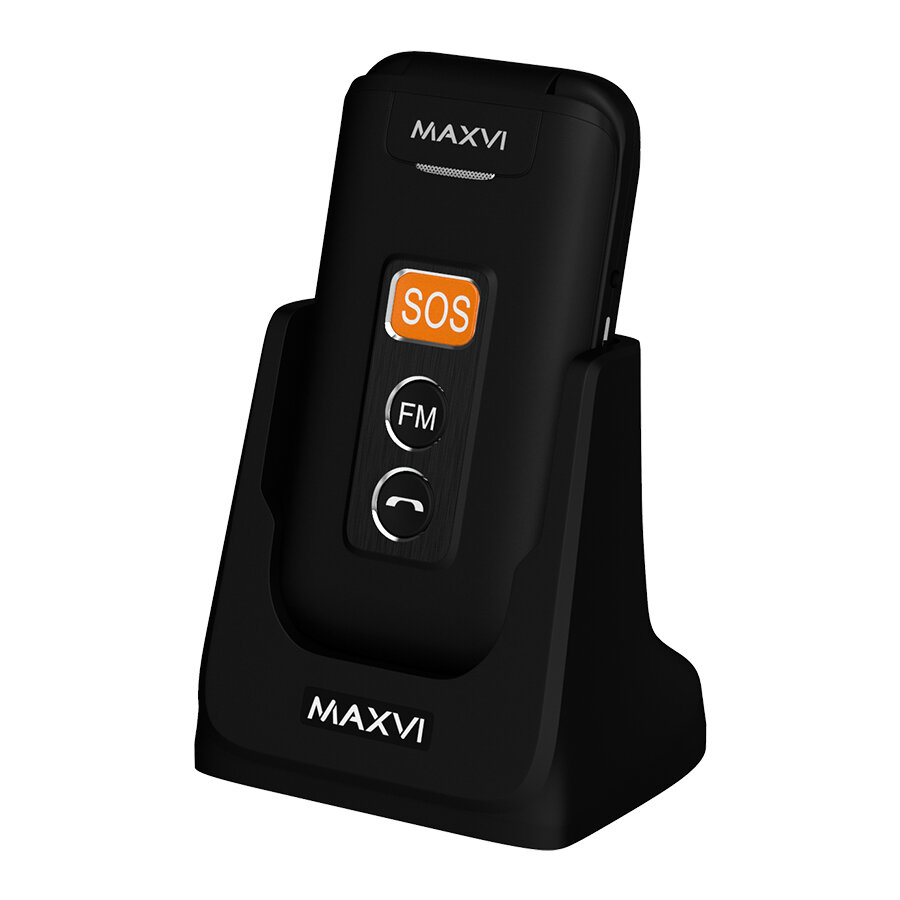 Мобильный телефон MAXVI E5 RED (2 SIM) - фото №1