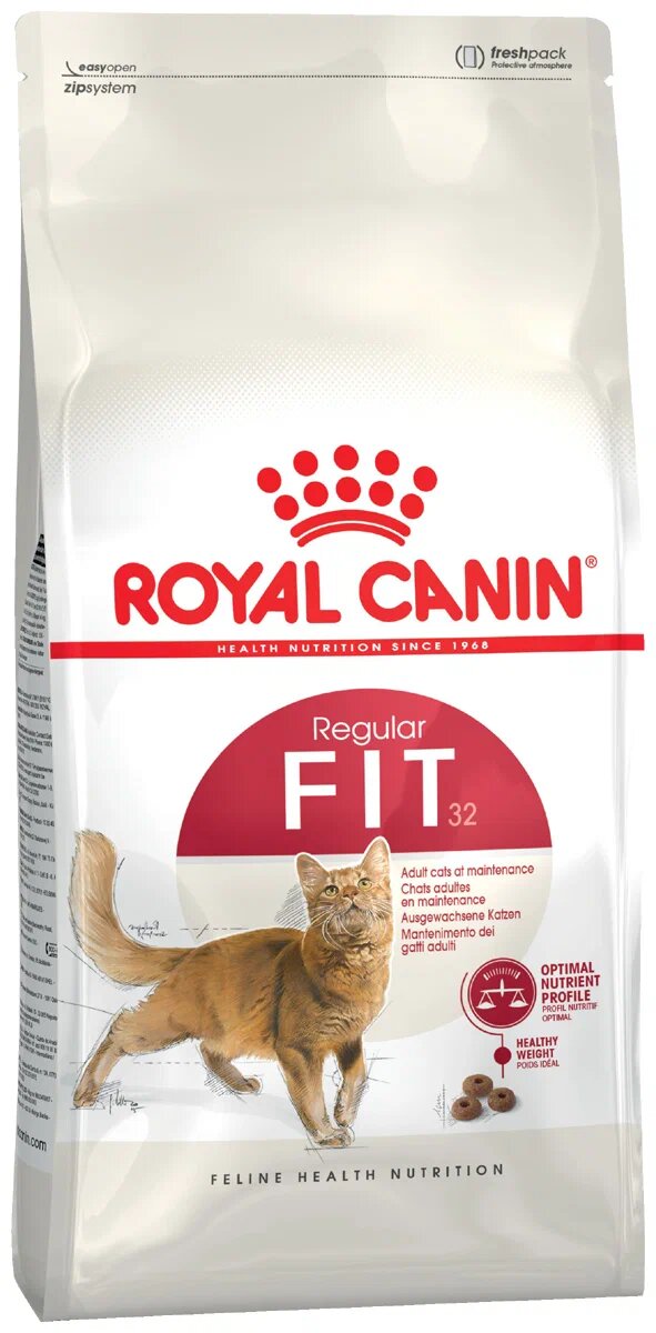 Сухой корм для взрослых кошек Royal Canin Fit 32 200г