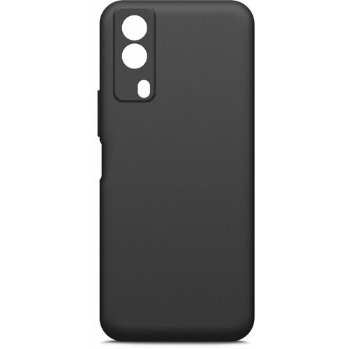 Чехол (клип-кейс) BoraSCO для Vivo Y53S Silicone Case черный (40725)