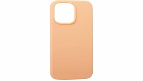 Чехол защитный TPU LuxCase для Apple iPhone 13 Pro Max, Персиковый, 1,1 мм - фото №1