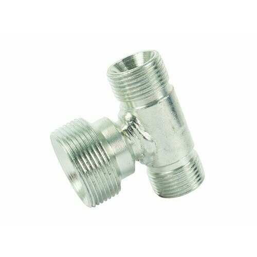 MTZ Тройник 24/36/24 М20х1,5/М30х1,5 штуцер/штуцер/штуцер