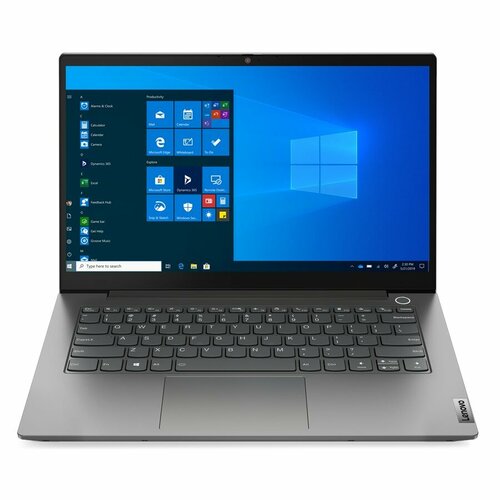 Ноутбук 14 IPS FHD Lenovo ThinkBook 14 G3 ACL grey (AMD Ryzen 7 5700U/16Gb/512Gb SSD/noDVD/VGA int/FP/W11) ((21A200F0CD))