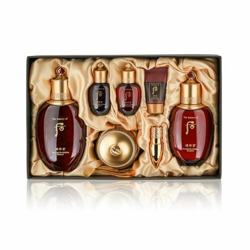 The History of Whoo Набор уходовой косметики восстанавливающий JINYULHYANG ESSENTIAL REVITALIZING 3 PIECES SET набор уходовой косметики the history of whoo jinyulhyang