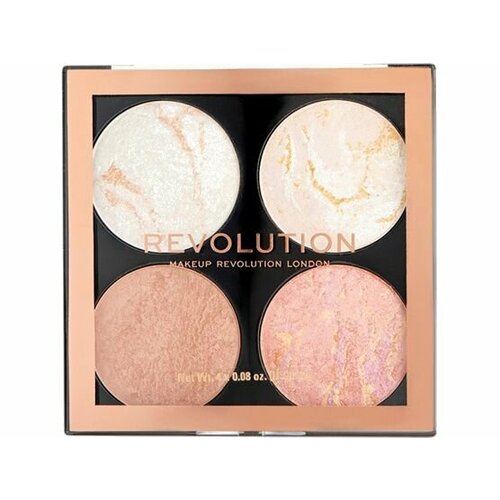 Хайлайтер 4 в 1 MakeUp Revolution CHEEK KIT