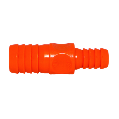 Соединитель для поливочных шлангов 3/4-1(20мм-25мм) пластик(оранжевый). Medalyan пластиковый быстрый соединитель ремонтная муфта соединители для труб для мытья воды 1 2 дюйма фитинги для садового шланга соединитель дл