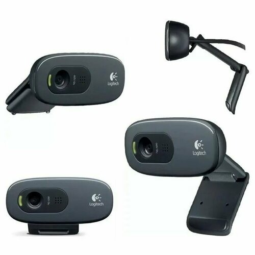 Webcam C270 HD (вебкамера) камера web logitech hd c270 черная