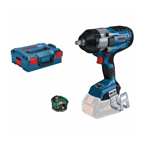 Аккумуляторная ударная отвертка 18В GDS 18V-1000CGCY42 Bosch Power Tools 06019J8001 4059952509792 159240₽