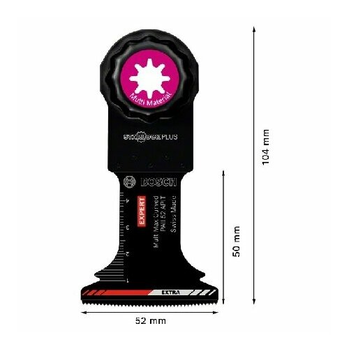 Пильный диск для осциллятора 2608900030 Bosch Power Tools 4059952530826 18384₽