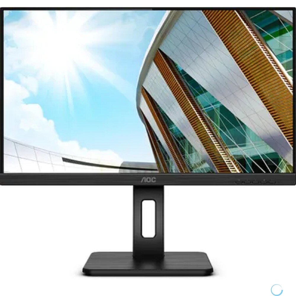 LCD AOC 23.8" 24P2C Black с поворотом экрана {IPS 1920x1080 75Hz 4ms 178/178 250cd HDMI DisplayPort1.2 4xUSB3.2 USB-C M