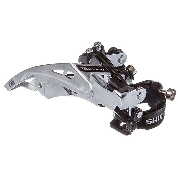 Переключатель передний Shimano, FD-TY700-TS6, TOURNEY, нижний хомут, DUAL-PULL, FOR REAR 7/8-скоростей