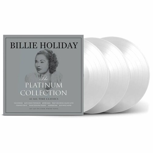 holiday billie виниловая пластинка holiday billie lady of jazz BILLIE HOLIDAY - THE PLATINUM COLLECTION (3LP white) виниловая пластинка